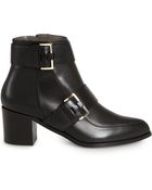 Jason Wu Leather Buckle Boot Leather Buckle Boot - Lyst