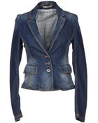 Patrizia Pepe Denim Outerwear - Lyst