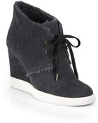 See By Chloé Faux Shearlinglined Suede Ankle Boots - Lyst