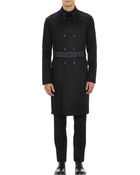 Burberry Prorsum Reversible Doublebreasted Trench Coat - Lyst