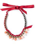 Lanvin 'Acapulco' Short Necklace - Lyst