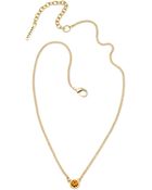 T Tahari Goldtone Small Pendant Necklace - Lyst