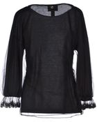 Class Roberto Cavalli Blouse - Lyst