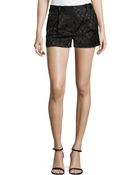 Diane von Furstenberg Naples Diamond Jacquard Shorts - Lyst