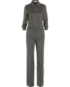 Stella McCartney Alanis Wool-Jacquard Jumpsuit - Lyst