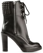 Sergio Rossi 'Rockstar' Studded Boots - Lyst