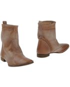 King By Sofia Tartufoli Ankle Boots - Lyst