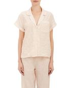 Steven Alan Stripe Pajama Shirt - Lyst