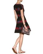 Valentino Embroidered Leather Clutch With Rockstud Trim - Lyst