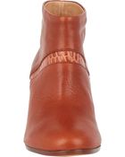 Maison Martin Margiela Croc-Inset Ankle Boots - Lyst