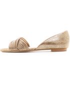 Loeffler Randall Lita Flat Sandals - Lyst