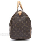 Louis Vuitton Pre-Owned Monogram Canvas Speedy 40 Bag - Lyst