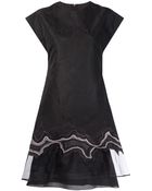 3.1 Phillip Lim Embroidered Geode Flounce Dress - Lyst