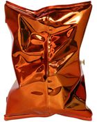 Anya Hindmarch Crisp Packet Metal Clutch - Lyst
