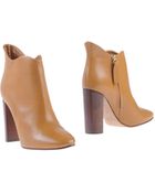 Chloé Ankle Boots - Lyst