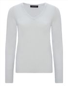 Jaeger Cashmere V-Neck Sweater - Lyst