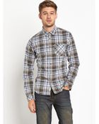Bench Mens Check Shirt - Lyst