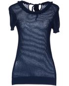 Sonia By Sonia Rykiel Short Sleeve Jumper - Lyst
