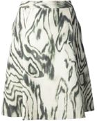 3.1 Phillip Lim Stain Print Aline Skirt - Lyst