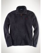 Polo Ralph Lauren French-Rib Half-Zip Pullover - Lyst