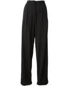 Nero Ink Wide Leg Trousers - Lyst