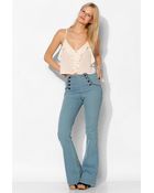 BDG Highrise Sailor Flare Jean Jacob Wash - Lyst