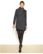 Rachel Rachel Roy Wool-Blend Draped Coat - Lyst