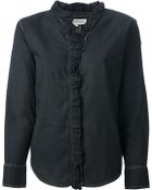 Etoile Isabel Marant Frill Blouse - Lyst