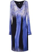 Class Roberto Cavalli Kneelength Dress - Lyst