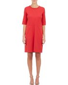 Jil Sander Shift Dress - Lyst