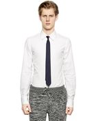 Marni Slim Fit Cotton Poplin Shirt - Lyst