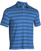 Under Armour Performance Fit Stripe Polo Shirt - Lyst