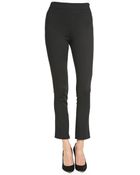 Theory High-Waist Cropped Suit Pants - Lyst