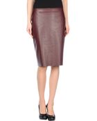 Jucca Knee Length Skirt - Lyst