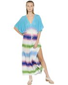 Missoni Viscose Knit Caftan Dress - Lyst