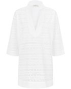 Tory Burch Broderie Anglaise Tunic - Lyst