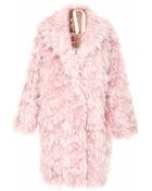 No 21 Cesira Mohair Coat - Lyst
