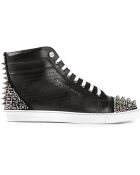 Philipp Plein Spiked Hi-Top Sneaker - Lyst