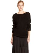 DKNY Pure Lofty Boatneck Pullover - Lyst