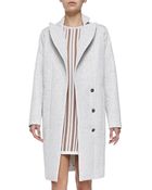 O'2nd Fuse Shiny Tweed Coat - Lyst