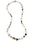 H Stern Pre-Owned: 18Ky 30In Multicolor & Shape Natural Stone Necklace - Lyst