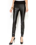 Inc International Concepts Faux-Leather Pull-On Pants - Lyst