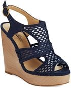 Lucky Brand Remyy Woven Wedges - Lyst
