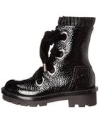 Alexander McQueen Biker Boot - Lyst