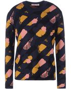 See By Chloé Long Sleeve Sweater - Lyst