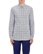 Paul Smith Floral-Embroidered Shirt - Lyst