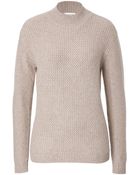 Chinti & Parker Cashmere Basket Weave Pullover - Lyst