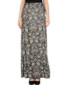 Ganni Long Skirt - Lyst