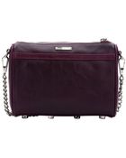 Rebecca Minkoff Plum Leather 'Mini Mac' Shoulder Bag - Lyst