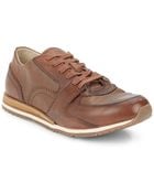 Vince Camuto Low-Top Leather Sneakers - Lyst